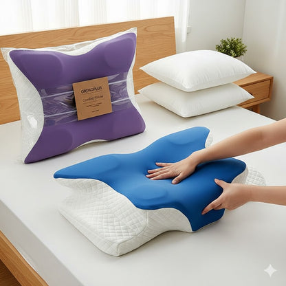 Memory Foam Orthopedic Pillow for Neck Pain Relief